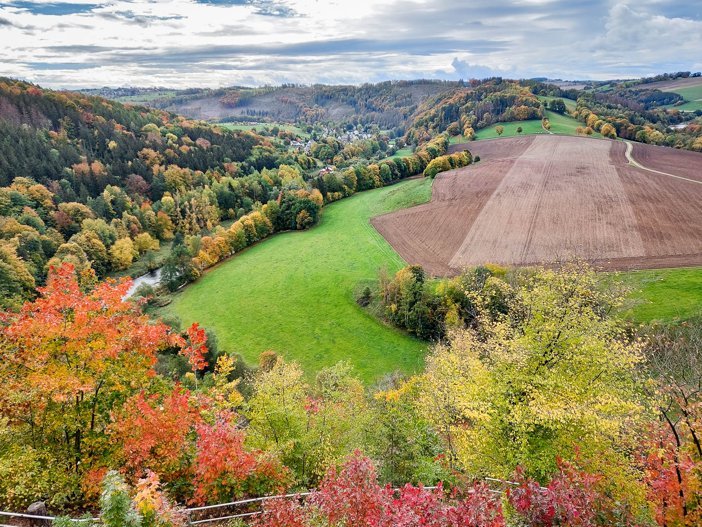 Neun Tage Wandern: Zschopautal und Kammweg Erzgebirge